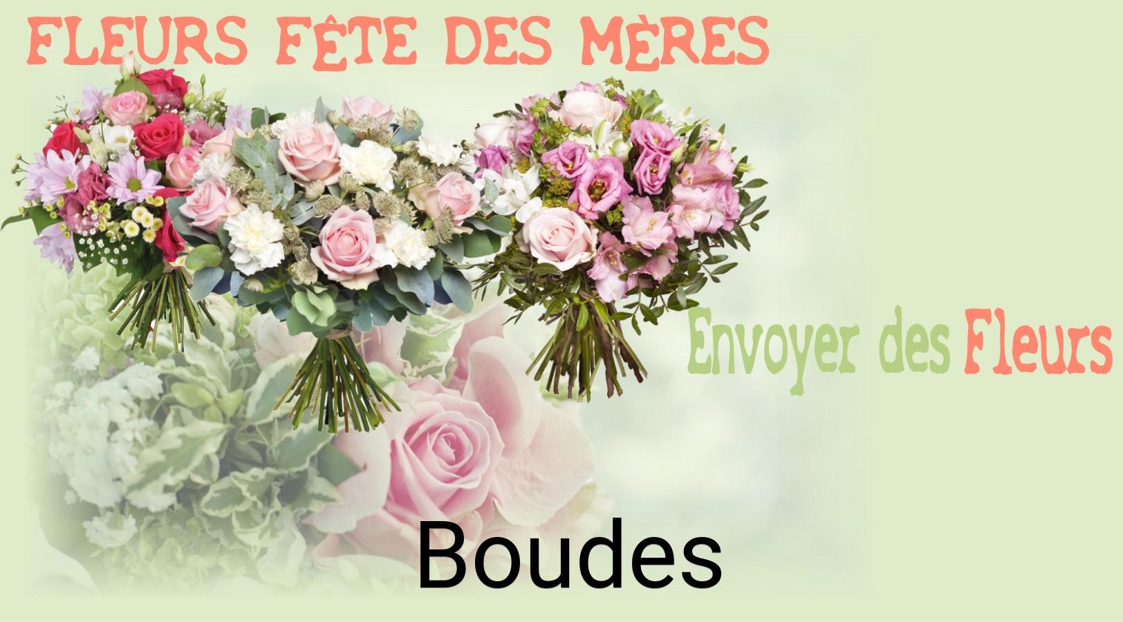 Bouquet de Fête des Mères livré à Boudes